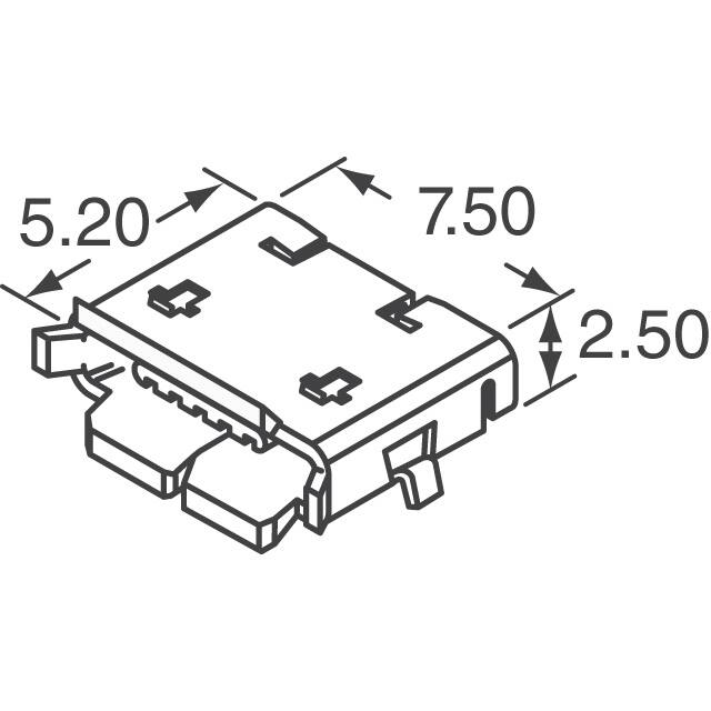 475890001 Molex  USB-DVI-HDMI-Steckverbinderbaugruppen